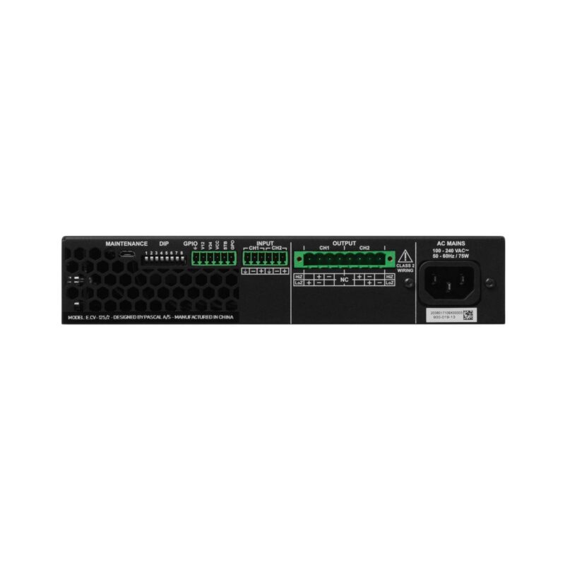 Blaze PZ-252 - PowerZone 252 / 250w 2 kanaler - Billede 2