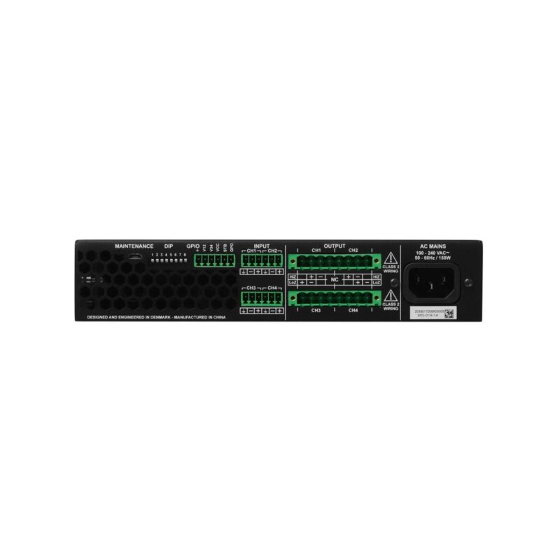 Blaze PZ-504 - PowerZone 504 / 500w 4 kanaler - Billede 2