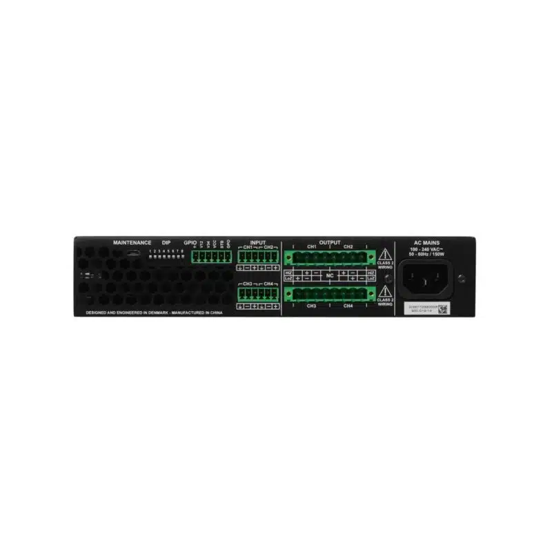 Blaze PZ-504 - PowerZone 504 / 500w 4 kanaler - Billede 2
