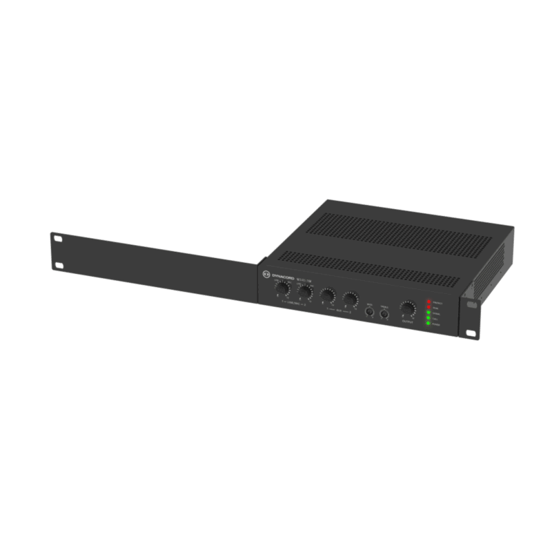 Dynacord U240:1M-EU 1 channel Mixer Amplifier, ½ 19", Lo-Z / Hi-Z, 240W - Billede 3