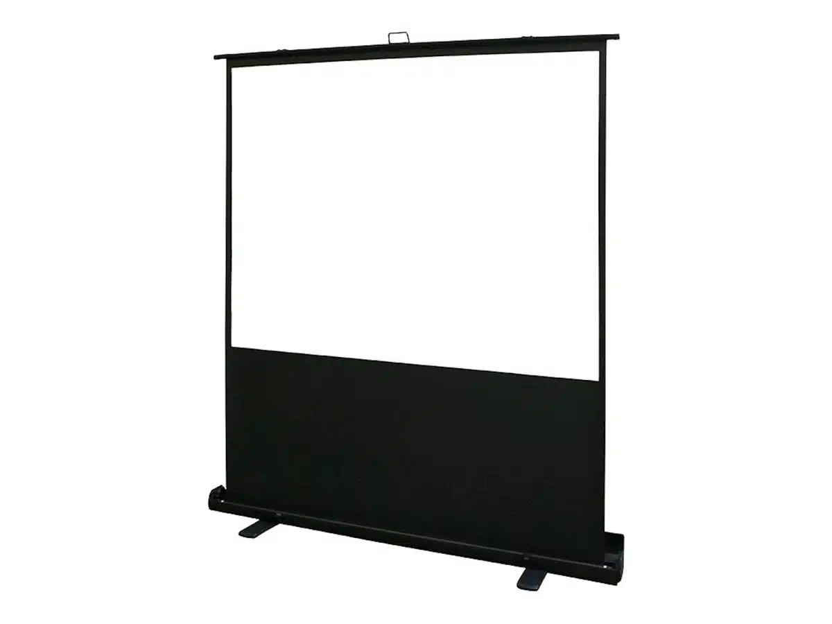 ELITE SCREENS F100NWH ez Cinema H:125CM X B:222CM 16:9 Floor Stand Telescoping Pull Up - Billede 2