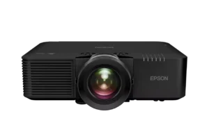 Sort Epson projektor med stor linse