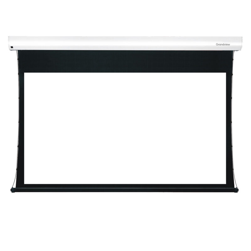 Grandview Cyber tab-tension motorized  screen 16:9 format, viewing  area 3320 x 1867mm