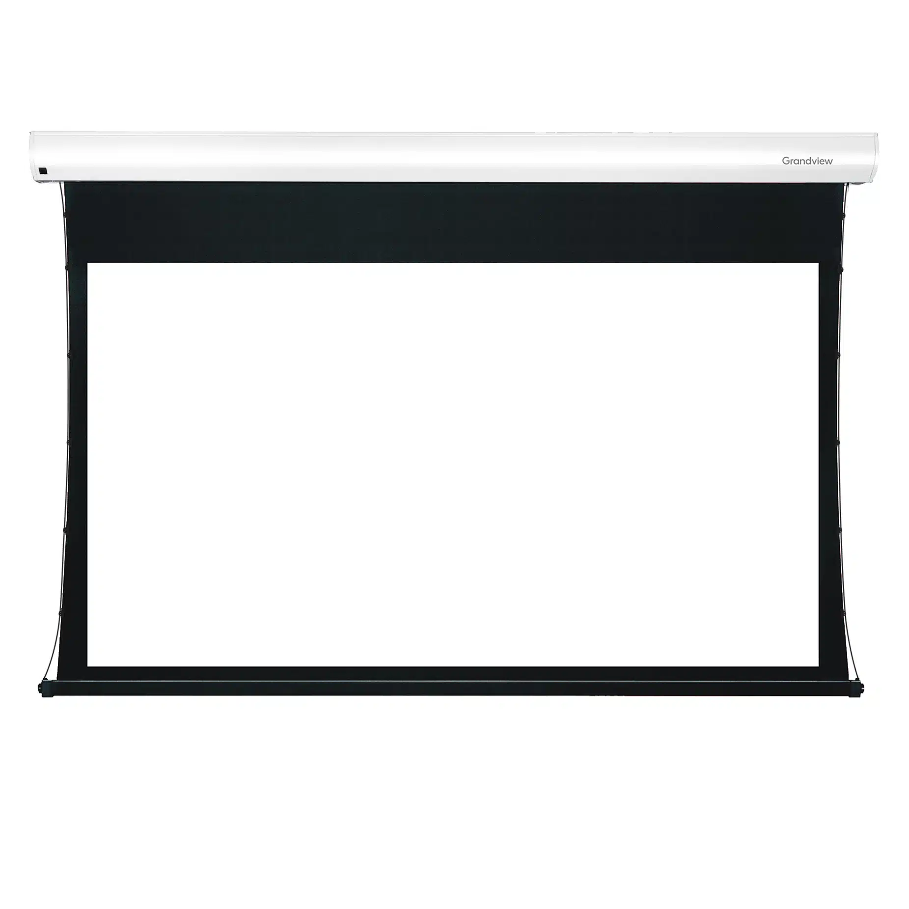 Grandview Cyber Series Tab-Tension  Screen, Multi-Control System  (Ir Remote Included) White Fabric 93" 16:10 Viewing area 2037 x 1273 mm
