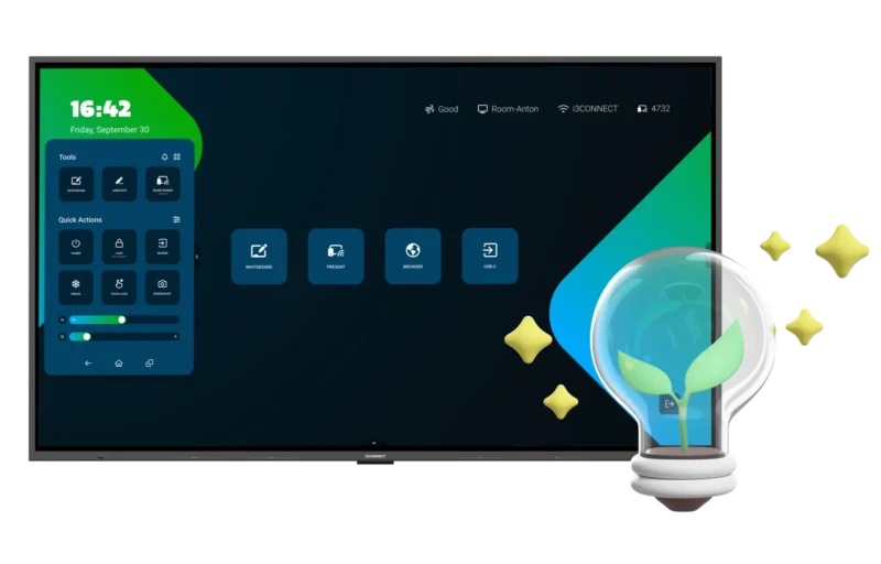 I3 Connect - Aspen 4 86" Premium Qled interaktiv touchskærm - NYHED - Billede 3