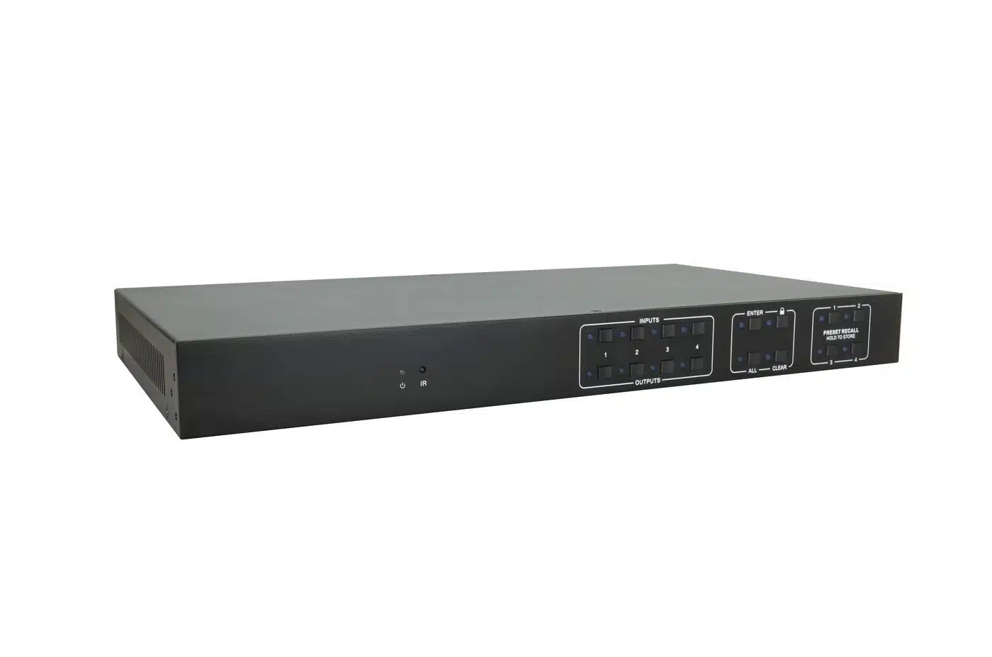 Vivolink HDMI 2.0 4x4, Matrix switcher  w/GUI and RS232 control .