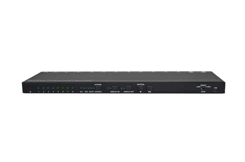 Vivolink HDMI splitter switcher 2x8, 4K .