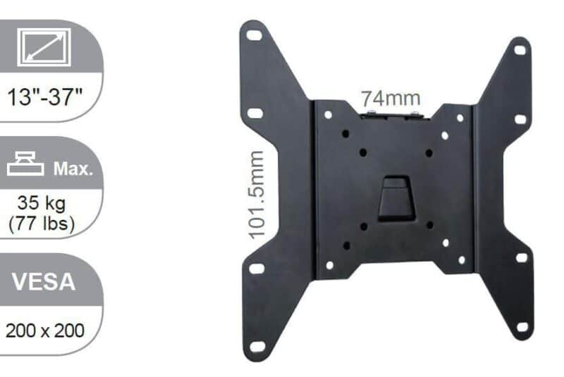 Vivolink Wall mount small slim from  VESA 50x50 to 200x200 .