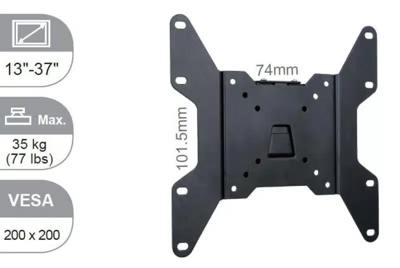 Vivolink Wall mount small slim from  VESA 50x50 to 200x200 .