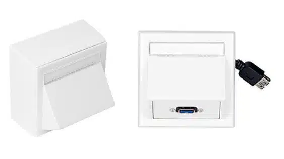 Vivolink Wall Connection Box USB 3.0  inc Thorsmann wall box .