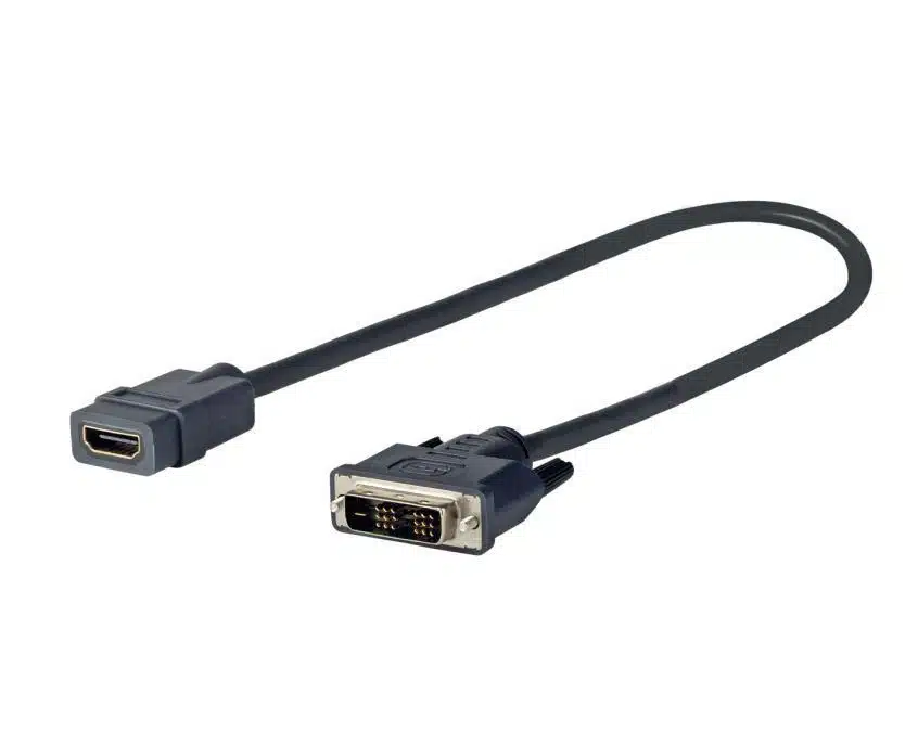 Vivolink PRO DVI -M - HDMI-F 0.2m .