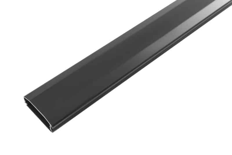 Vivolink Aluminum cable cover black,  110x6x2cm