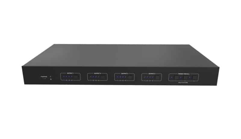 Vivolink Matrix switcher 4x4 w/ 1 HDMI  + 3 HDBaseT out .