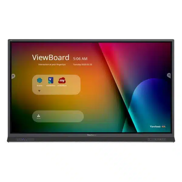 ViewSonic IFP7552-1A - 75"(3840x2160),  33 multi-point touch, 7H,  400nits, 4G RAM/32GB Storage, Android 9 Viewsonic IFP7552-1A, 190.5 cm (75"),