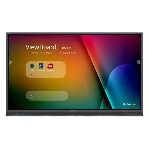 ViewSonic IFP8652-1B, 86"(3840x2160),  33 multi-point touch OPSx1,  Wi-Fi slotx1, HDMI-INx3, HDMI-OUTx1, VGAx1, DPx1,