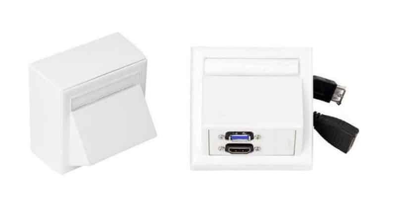 Vivolink Wall HDMI, USB3.0 inc  Thorsmann wall box