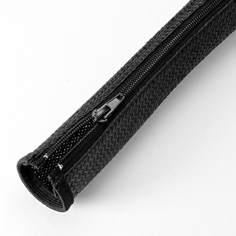Vivolink Pro Expandable Sleeve Black  w. Zipper 12mm 0.8m