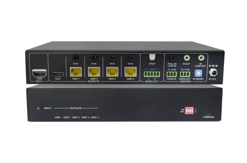 Vivolink HDBT 2.0 splitter 1x4 with  loop