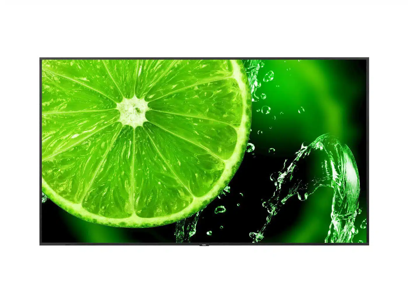 Sharp/NEC E758 75" Essential display,  18/7, Direct LED Backlight,  UHD 3840x2160, 400cd/m², Media Player E758 75" Essential display, 18/7, Direct