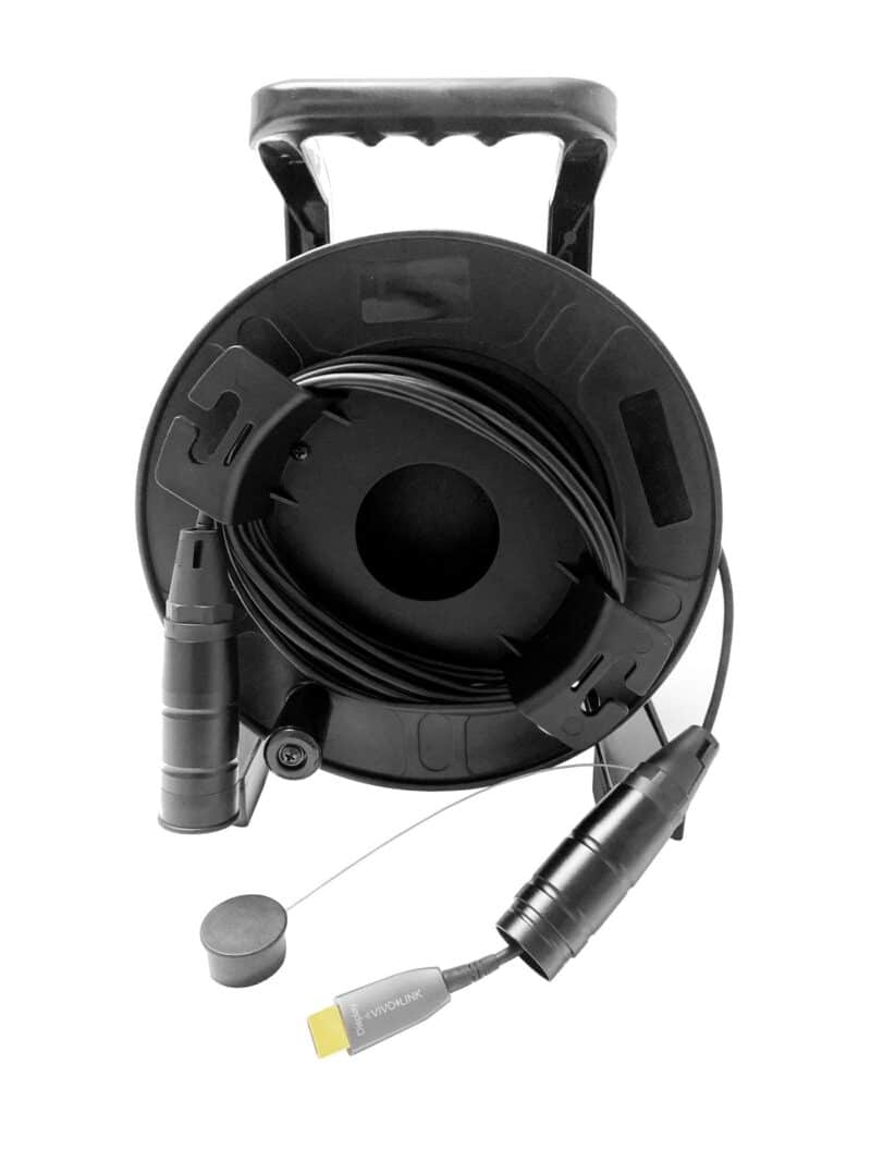 Vivolink 100m OPTIC HDMI 4K CABLE on  drum