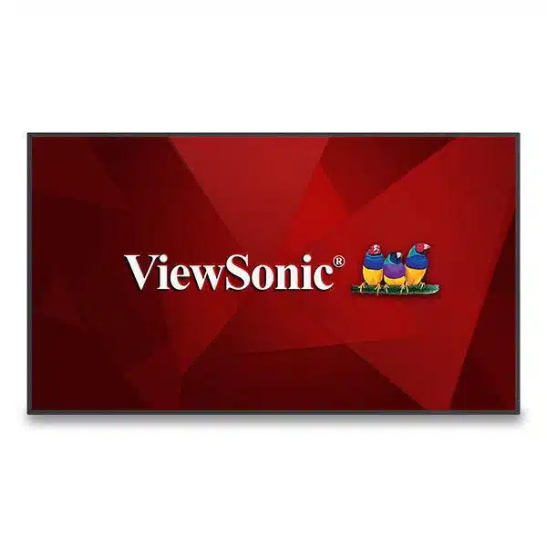 ViewSonic CDE7530 - 75" 4K (UHD) LED  Signage Presentation Display,  Landscape or Portrait, 24/7