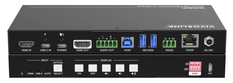 Vivolink 4K Presentation HDMI and  USB-C to HDMI+USB3.0