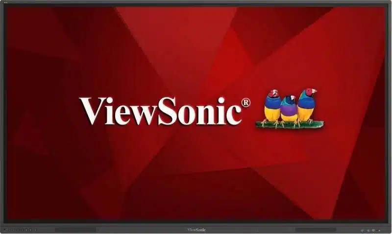ViewSonic IFP75G1 - 75" 4K UHD, Without  OS (upgradable via Windows or  Android OPS PC), IR 400 nits, 2 x 15W, USB-C, HDMI