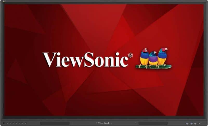 ViewSonic IFP55G1 - 55" 4K UHD, Without  OS (upgradable via Windows or  Android OPS PC), IR 400 nits, 2 x 15W, USB-C, HDMI