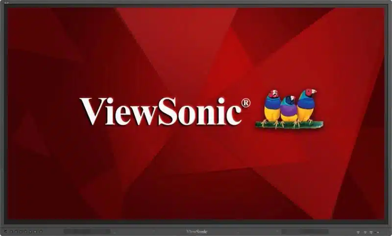 ViewSonic IFP65G1 - 65" 4K UHD, Without  OS (upgradable via Windows or  Android OPS PC), IR 400 nits, 2 x 15W, USB-C, HDMI