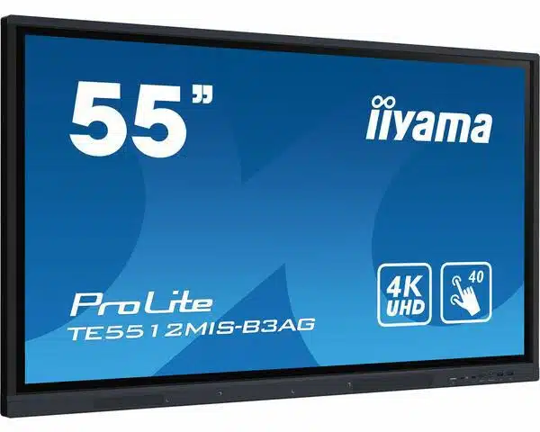 iiyama 55" iiWare10 , Android 11,  40-Points PureTouch IR with  zero bonding, 3840x2160, UHD IPS panel