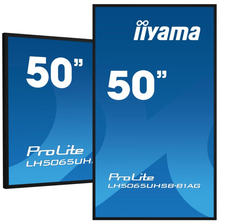 iiyama 50" 3840x2160, UHD VA panel