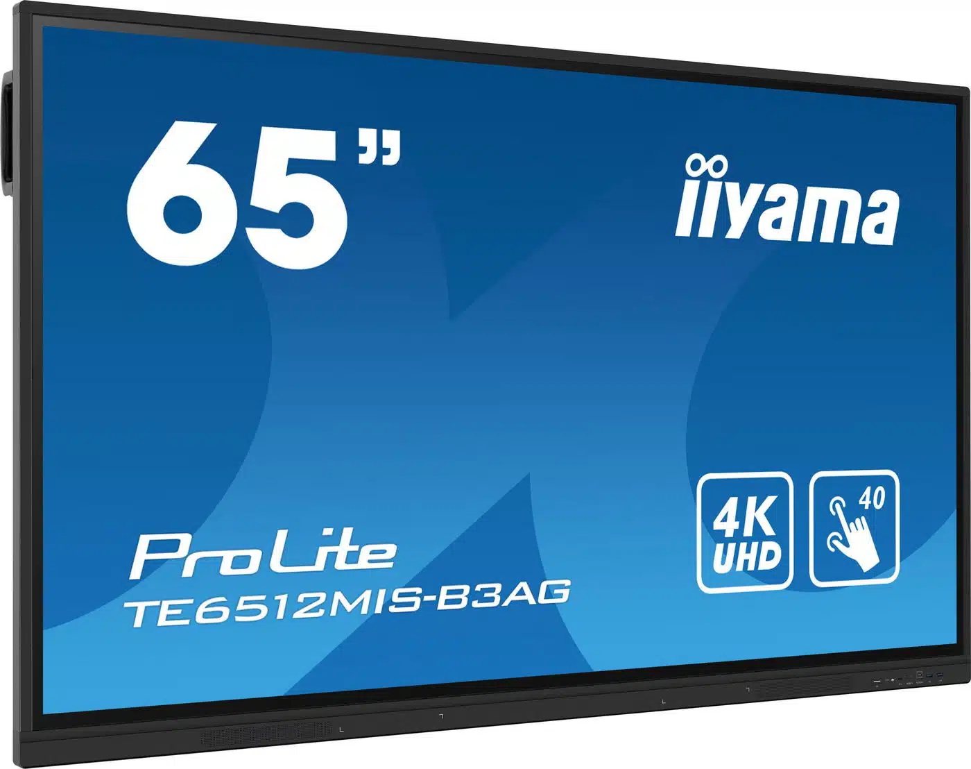iiyama 65" iiWare10 , Android 11,  8/64GB, 40-Points PureTouch  IR with zero bonding, 3840x2160, UHD IPS panel