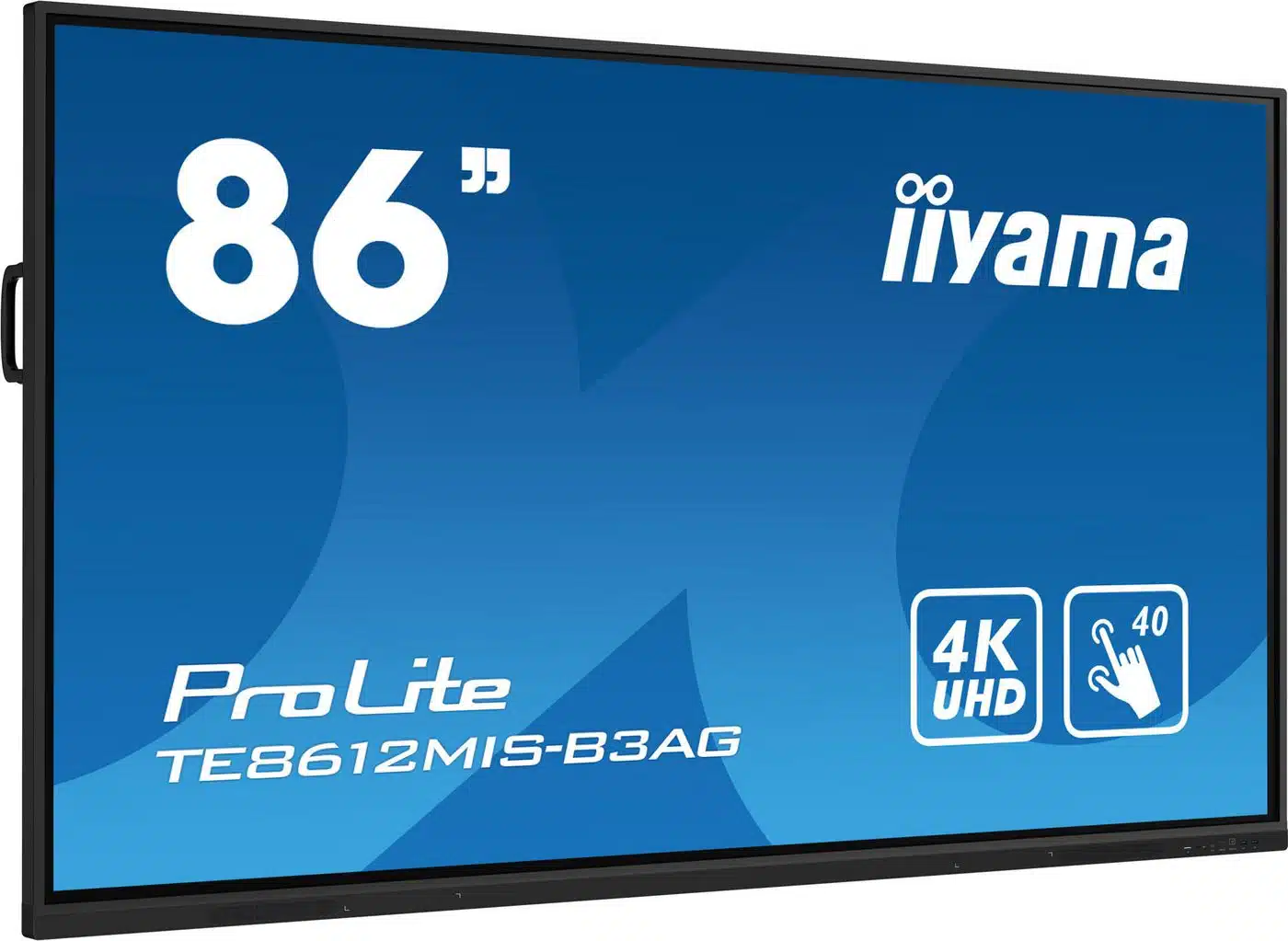 iiyama 86" iiWare10 , Android 11,  8/64GB, 40-Points PureTouch  IR with zero bonding, 3840x2160, UHD VA panel