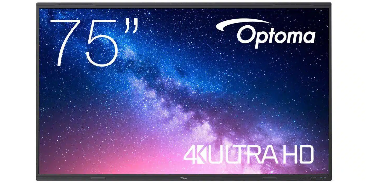 Optoma 5753RK 75" IFPD DIRECT LED  UHD 4K DISPLAY  Creative  Touch 5-Series