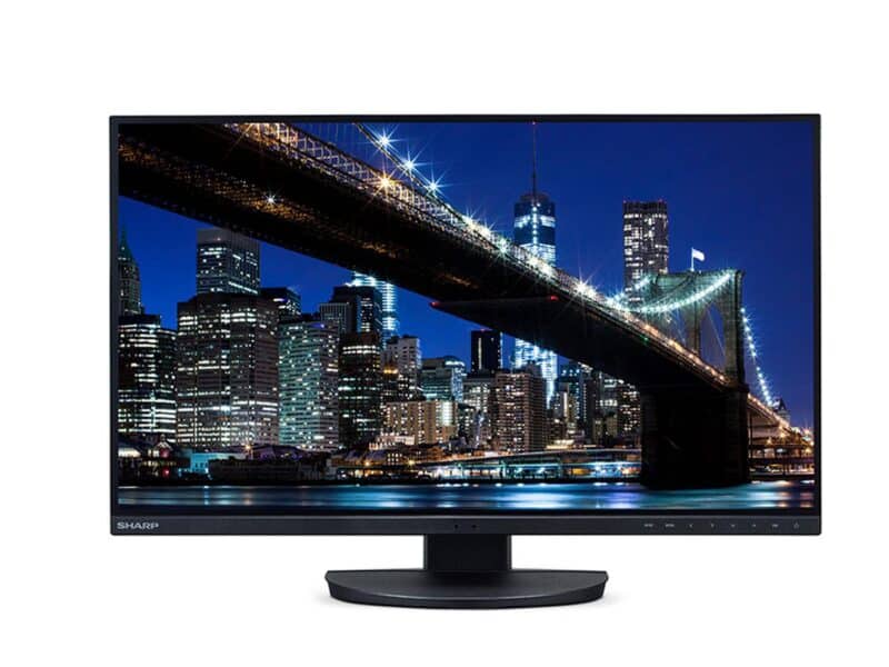 Sharp/NEC 27" LCD monitor EA272UB  backlight, 3840x2160, USB-C,  LAN, DP, DP-OUT, HDMI, 150 mm height adjustable