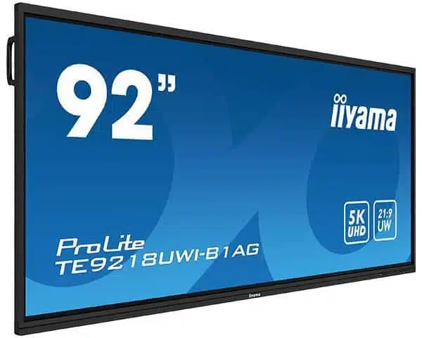 iiyama 92" 5K UHD IR 50P Touch AG  with Interactive Android OS