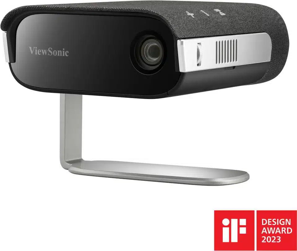 ViewSonic M1S - Projector, WVGA  (854x480), 360LL, LED light  source, TR1.2 , 25dB noise level(Eco), HarmanKardon 3W SPK x2 (w/cube)