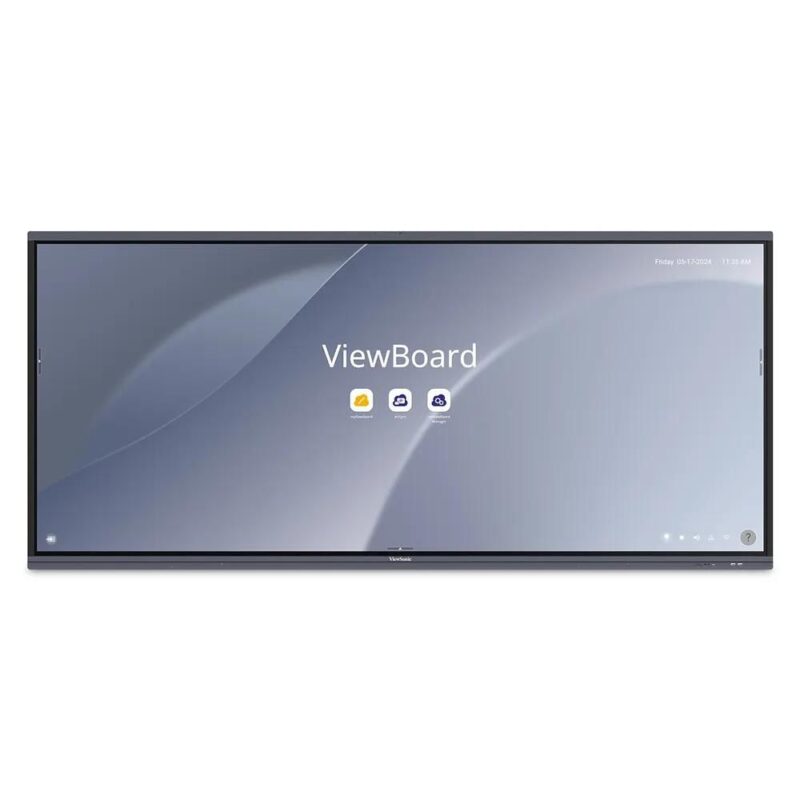 ViewSonic IFP92UW - ViewBoard 92" 5K  Interactive 21:9 Display, 40  touch points, 5120x2160, 450nits, 4000:1, 8G RAM/128GB Storage