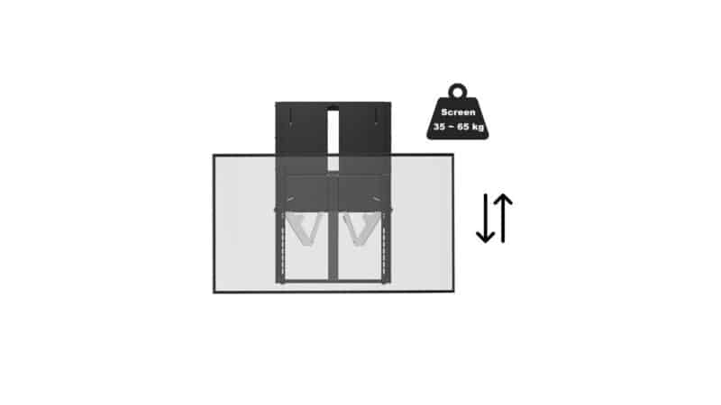 Vivolink FlexiLift Wall Mount 35-65 kg.