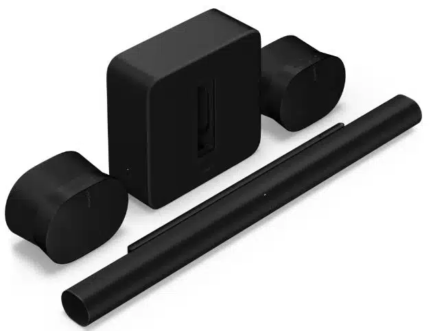 Sonos Arc Ultra & Sub 4 & 2 x Era  300 Black
