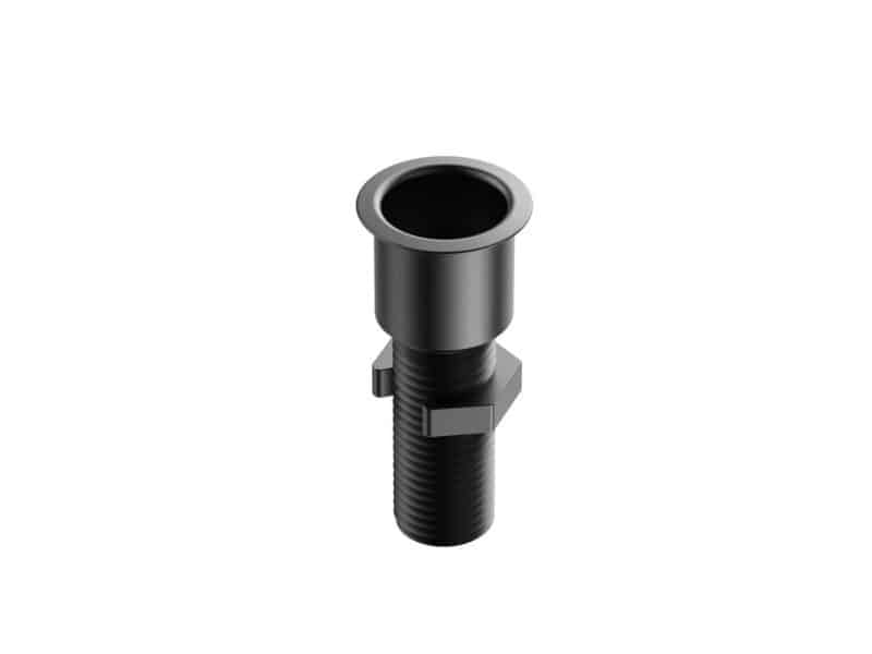 Vivolink Solution for cables through  desks black large up to 55mm