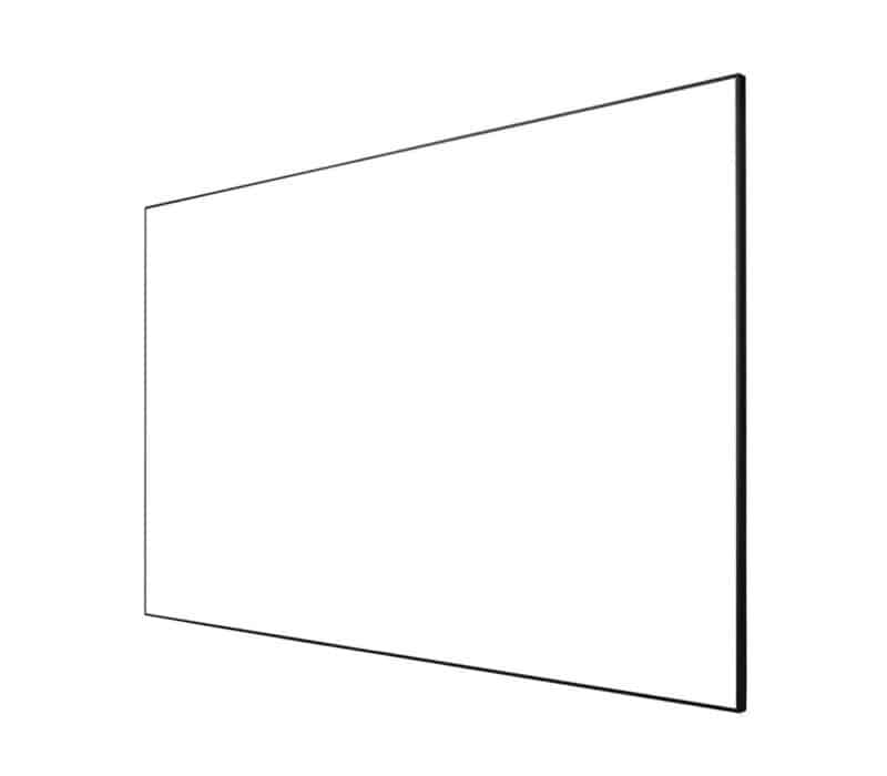 Grandview Edge fixed frame white (WB7)  screen 133" 16:9 Viewing area  2944 x 1656 mm (15mm R4 frame)