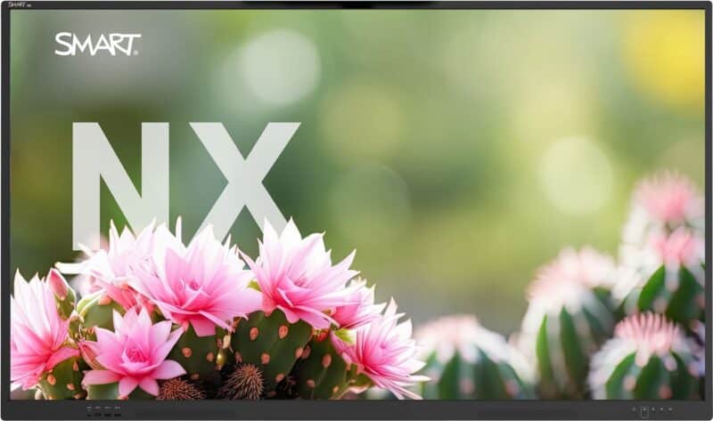 SMART Technologies NX186 SMART Board. 86" 4K UHD  Signage display with screen  sharing (5Y SMART Warranty)