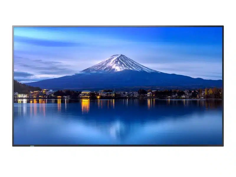 Sharp/NEC P556, 55" P-Series LFD, UHD  4K (3840x2160), Brightness  700cd/m2, Contrast 1200:1, E-LED, Pro Haze (25), 24/7, SDM Slot, CM-Slot