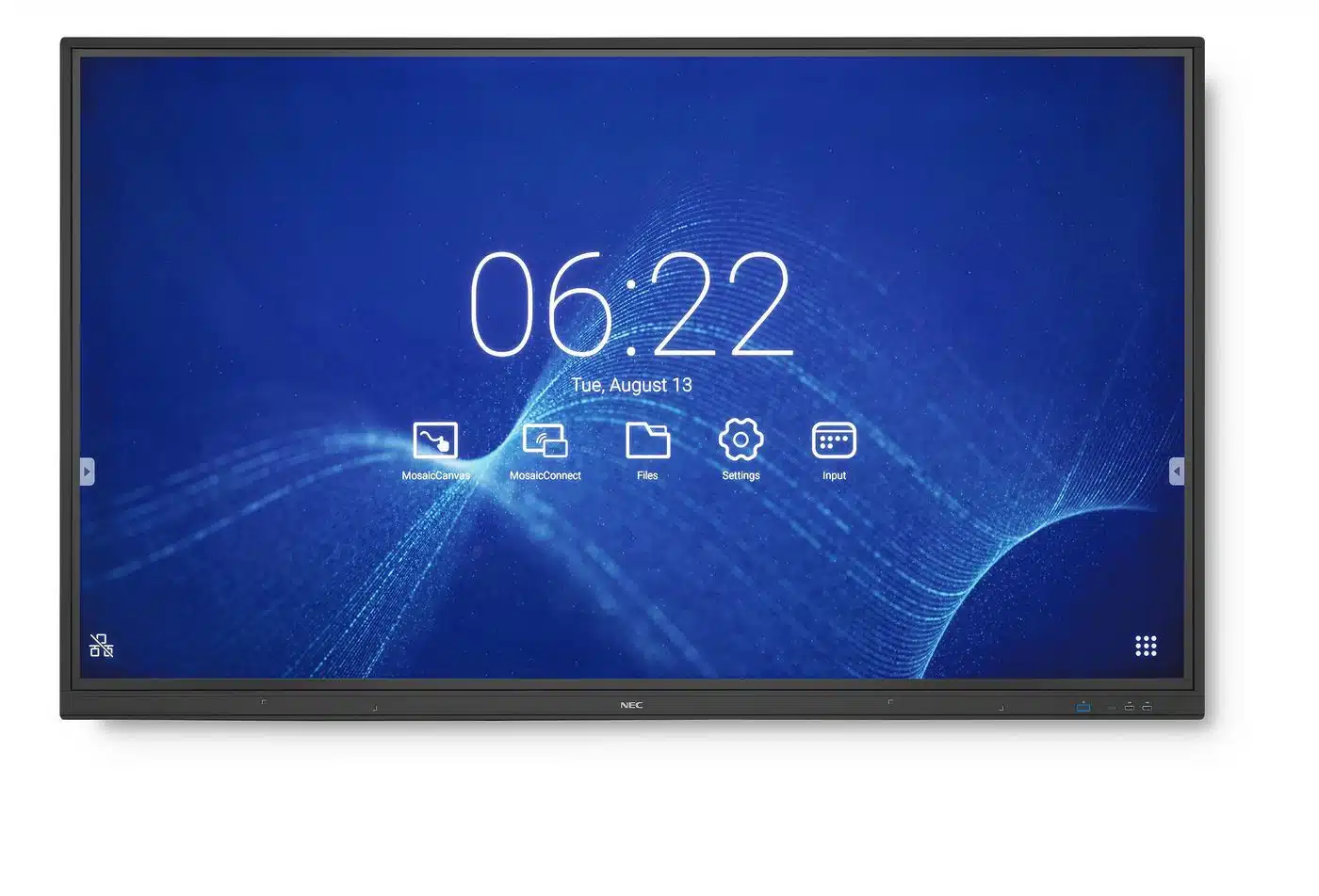 Sharp/NEC MultiSync CB751Q 75" Interactive Whiteboard Display, UHD 350cd/m2, Direct LED backlight