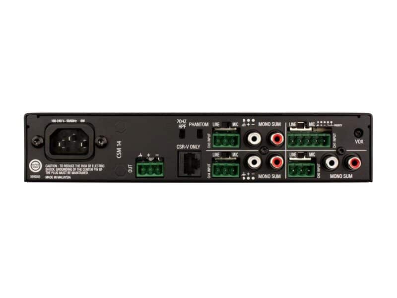 JBL CSM14 | 4 mic / line. VOX, inkl. rack kit - Billede 2