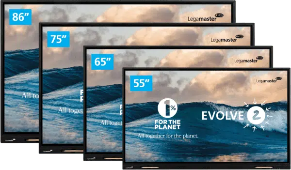 Legamaster EVOLVE 2 touch monitor 65" - Billede 2