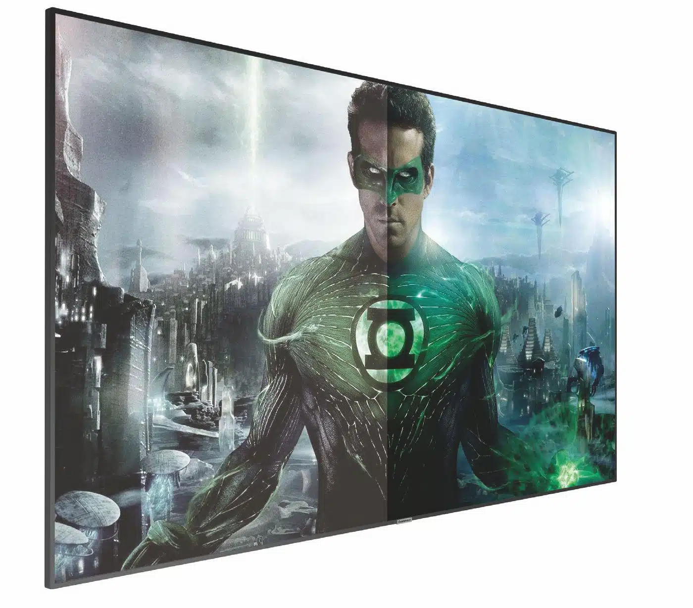 Grandview Dynamique 16:9 Screen - 100" w/221,4x124,5cm View area, Ambient Light Rejection fabric & Fixed 12mm bezel frame (Table-top UST only!)