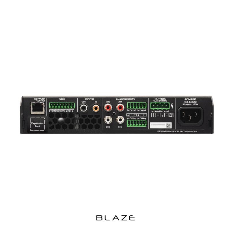 Blaze PZC-122 - PowerZone Connect 122 / 125w 2 kanaler - Billede 2