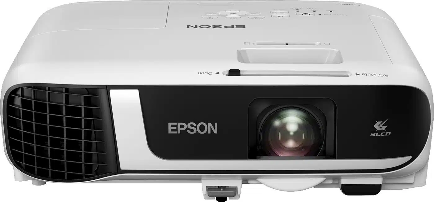 Epson EB-FH52 1080p 4000lm white EB-FH52, 4000 ANSI lumens,  3LCD, 1080p (1920x1080), 16000:1, 16:9, 762 - 7620 mm (30 - 300")